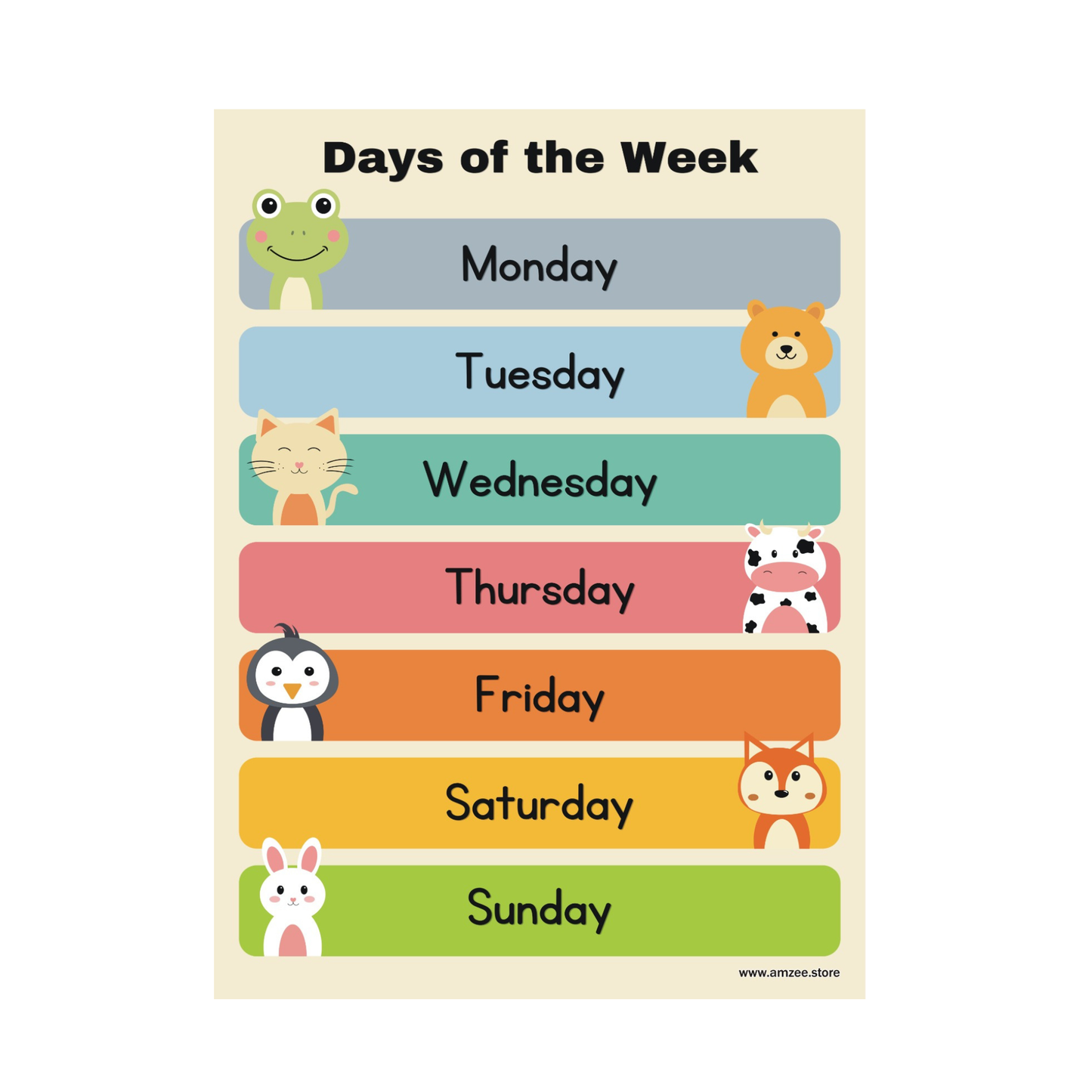 Kids self-learning sheets ( Size 2 feet x 2.5 feet )